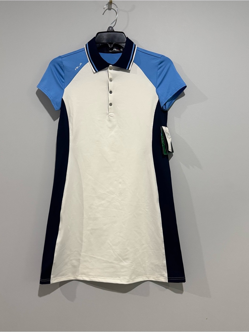 RLX Ralph Lauren Girls Colorblock Golf Tennis Polo Dress NWT Size L⁠